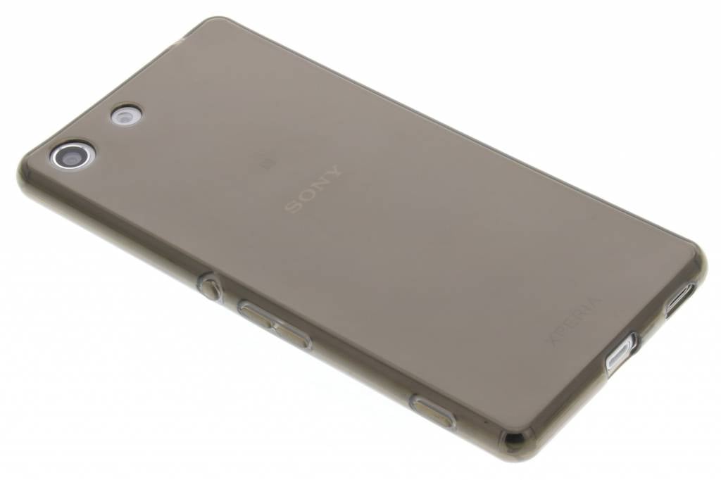 Image of Grijze transparante gel case voor de Sony Xperia M5