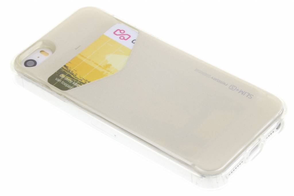 Image of Card Pocket Case voor de iPhone 5 / 5s / SE - Goud