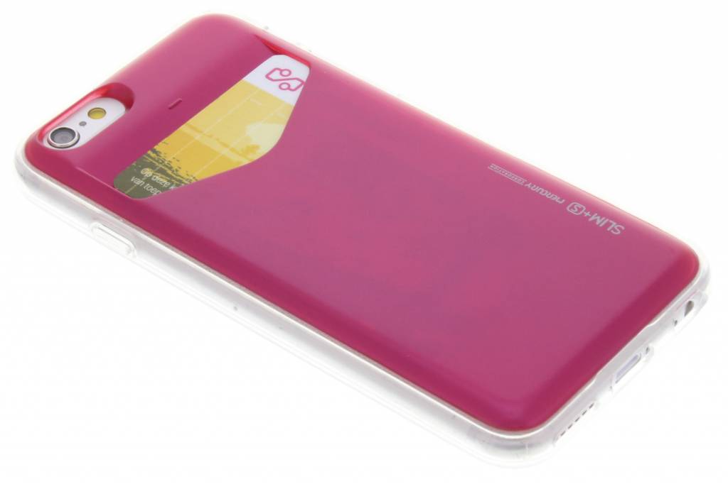 Image of Card Pocket Case voor de iPhone 6 / 6s - Fuchsia