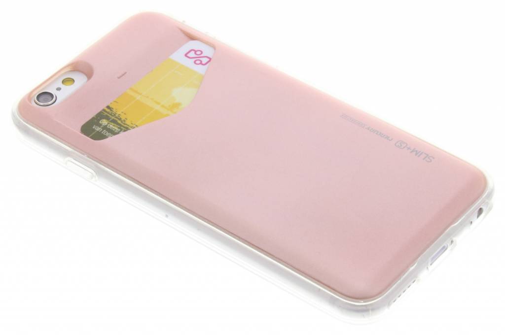 Image of Card Pocket Case voor de iPhone 6 / 6s - Roze