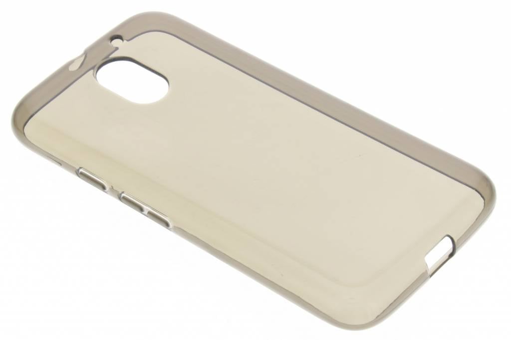 Image of Grijze transparante gel case voor de Motorola Moto E3