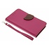 Fuchsia blad design TPU booktype hoes voor de Xiaomi Redmi Note 3 Fuchsia blad design TPU booktype hoes voor de Xiaomi Redmi Note 3