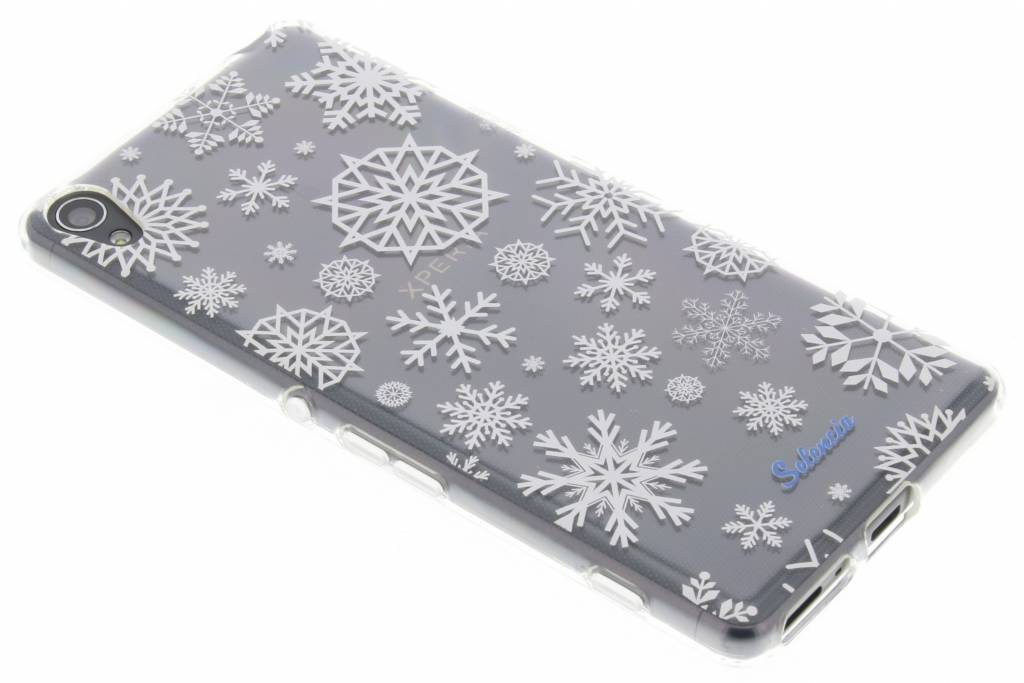 Image of Winter Wonderland Sneeuwvlokken TPU hoesje voor de Sony Xperia XA