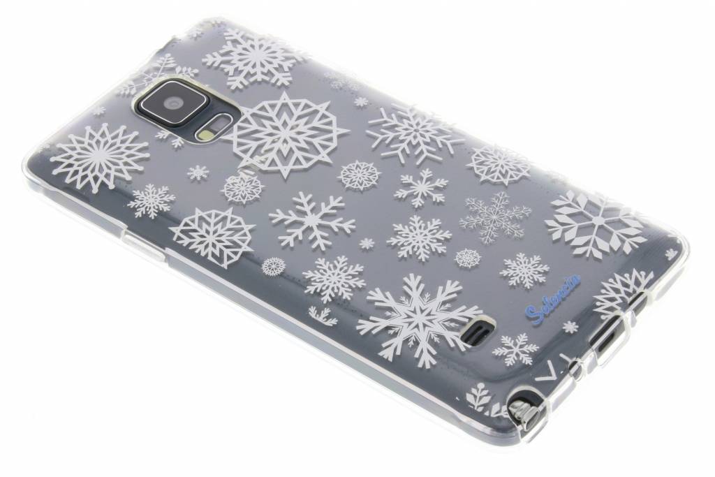 Image of Winter Wonderland Sneeuwvlokken TPU hoesje voor de Samsung Galaxy Note 4