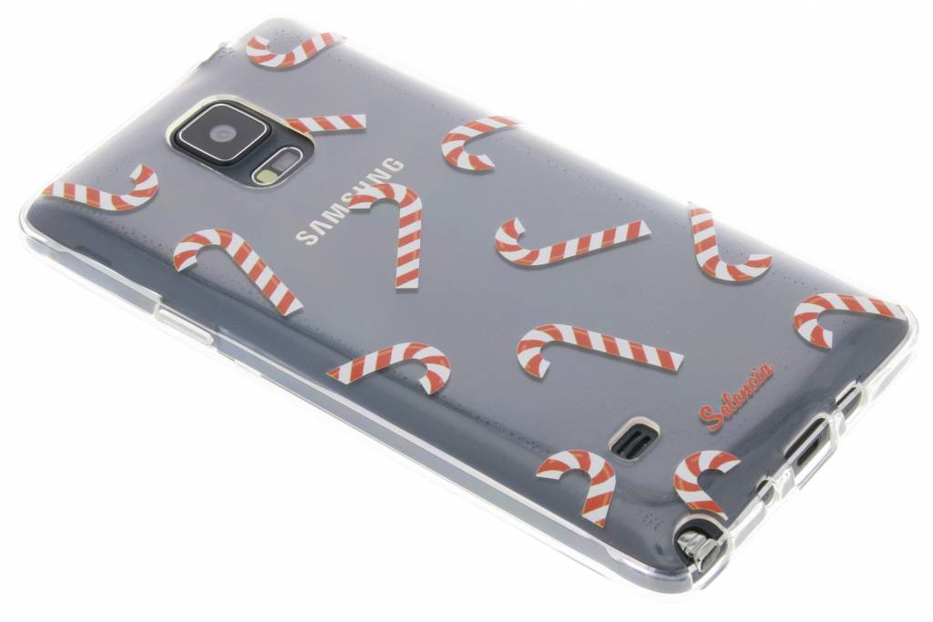Image of Winter Wonderland Candy Cane Zuurstokjes TPU hoesje voor de Samsung Galaxy Note 4