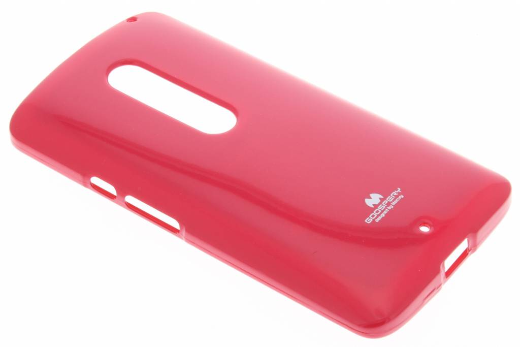 Image of Jelly case voor de Motorola Moto X Play - Fuchsia
