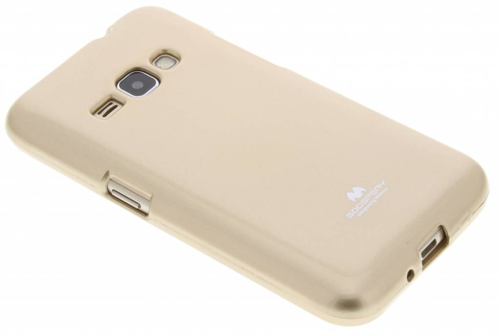 Image of Jelly case voor de Samsung Galaxy J1 (2016) - Goud