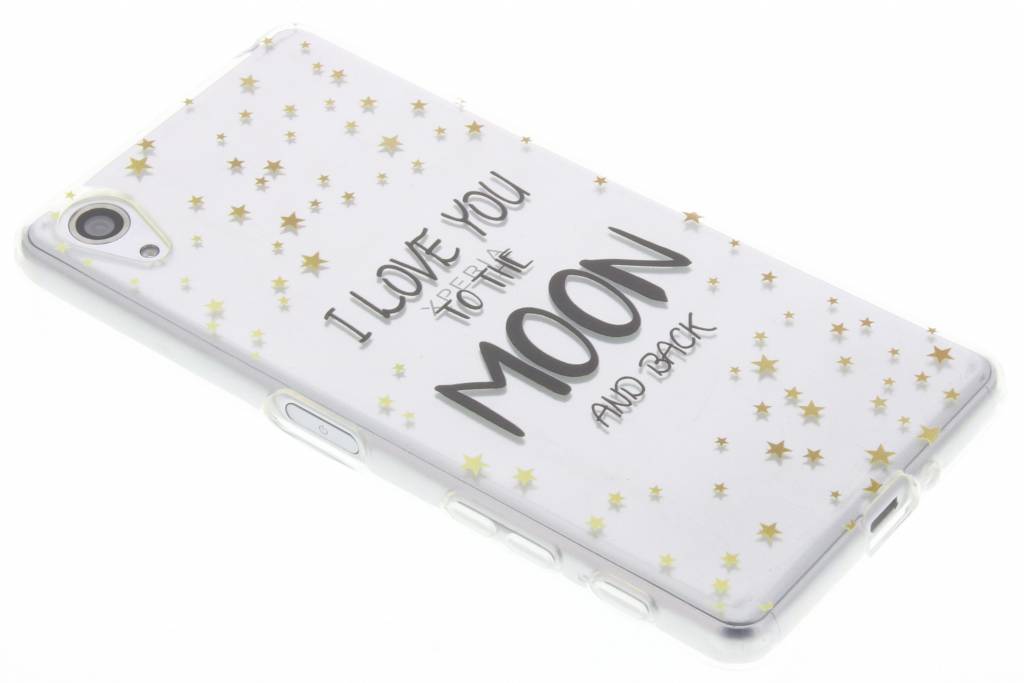 Image of Quote design Love You To The Moon TPU hoesje voor de Sony Xperia X Performance