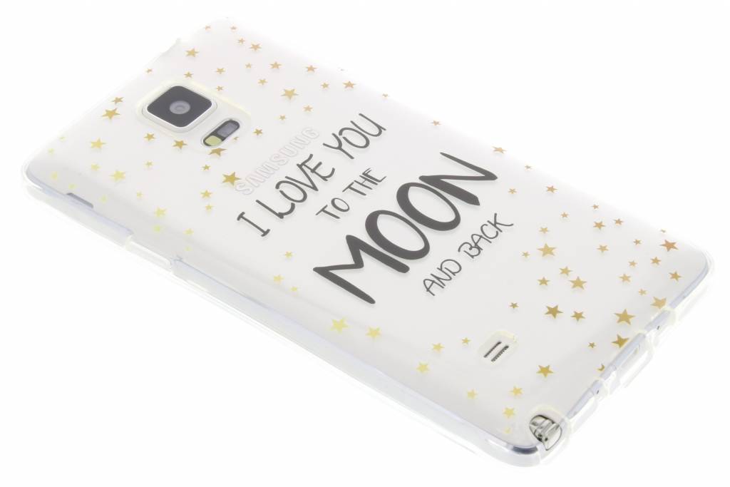 Image of Quote design Love You To The Moon TPU hoesje voor de Samsung Galaxy Note 4