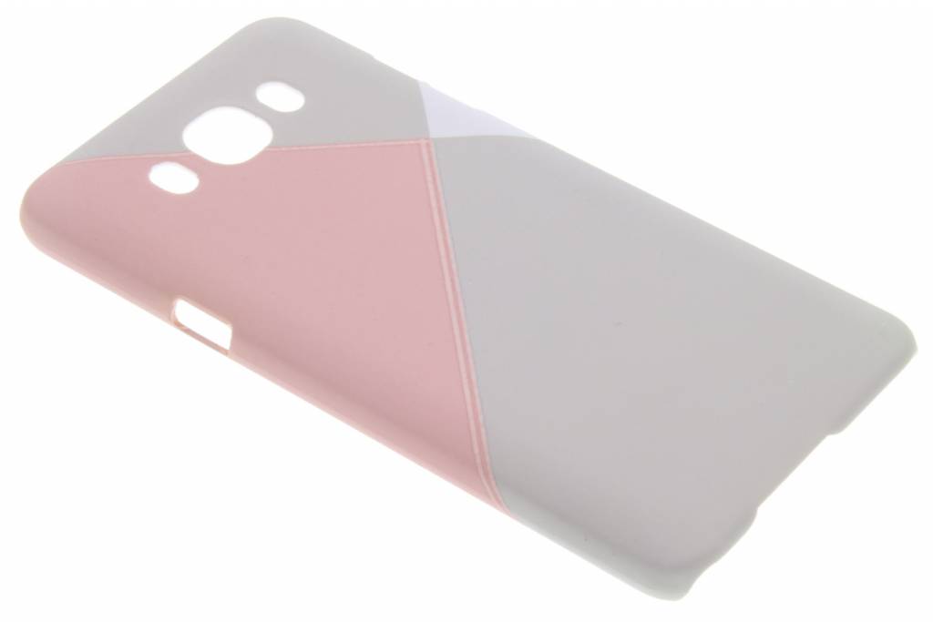 Image of Pastelkleurig vlakken design hardcase hoesje voor de Samsung Galaxy J7 (2016)