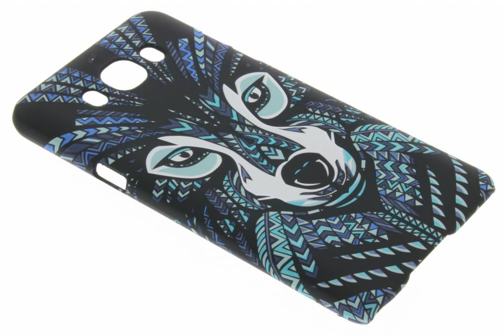 Image of Wolf aztec animal design hardcase voor de Samsung Galaxy J7 (2016)