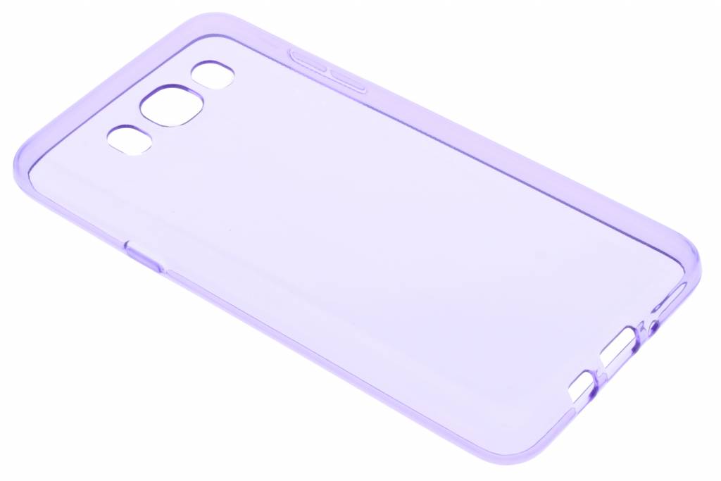 Image of Paarse transparante gel case voor de Samsung Galaxy J7 (2016)