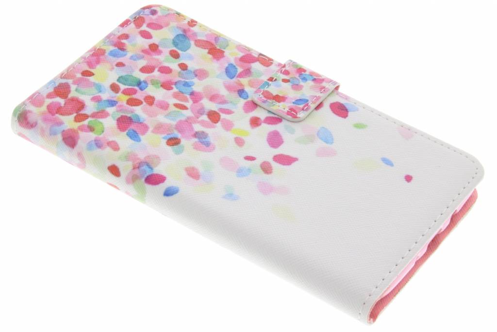 Image of Confetti design TPU booktype hoes voor de Samsung Galaxy J7 (2016)