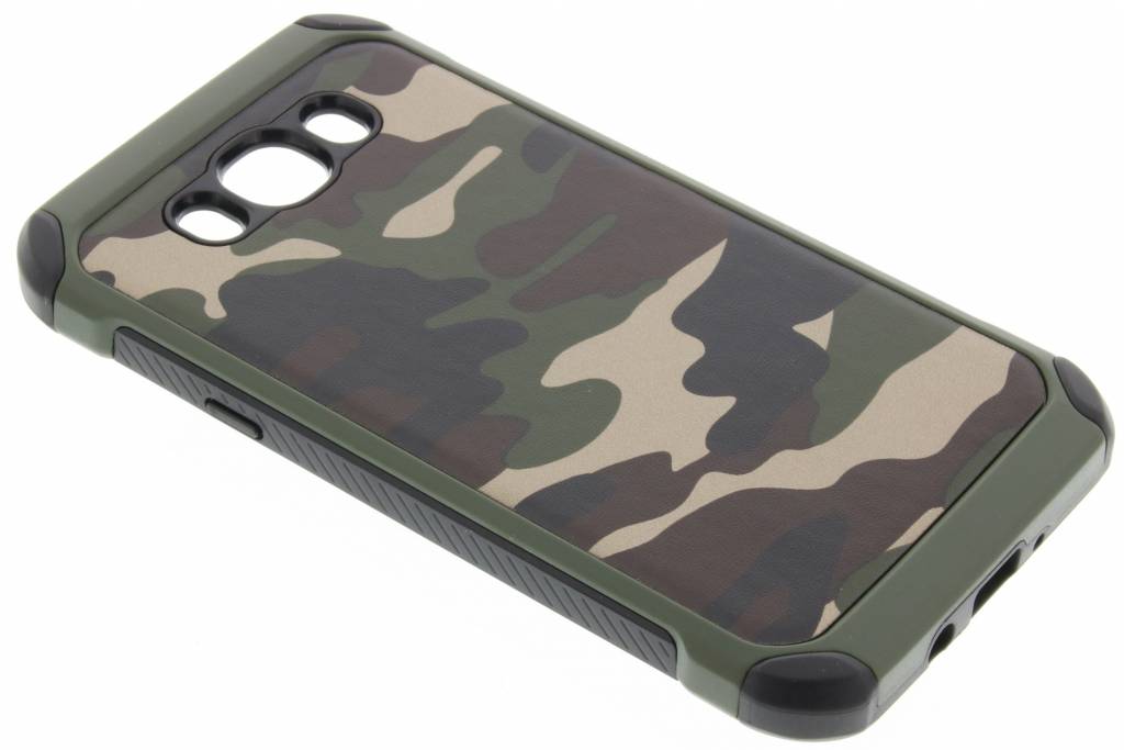 Image of Groen Army defender hardcase hoesje voor de Samsung Galaxy J7 (2016)