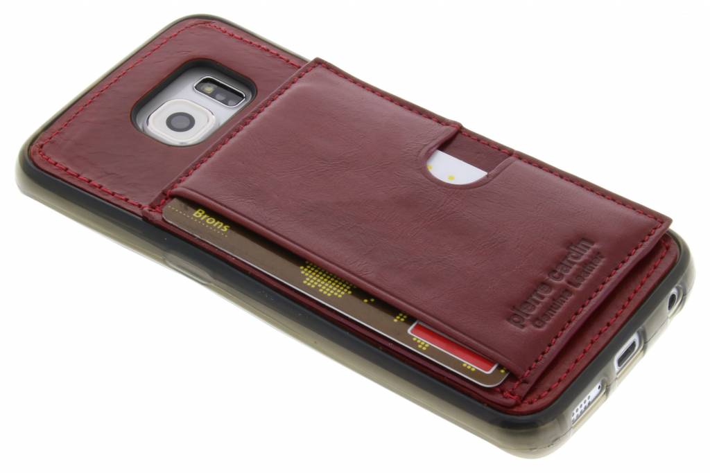 Image of Silicone Case voor de Samsung Galaxy S6 Edge - Rood