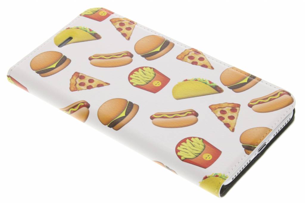 Image of Emoji Fast Food Design Booklet voor de iPhone 7 Plus