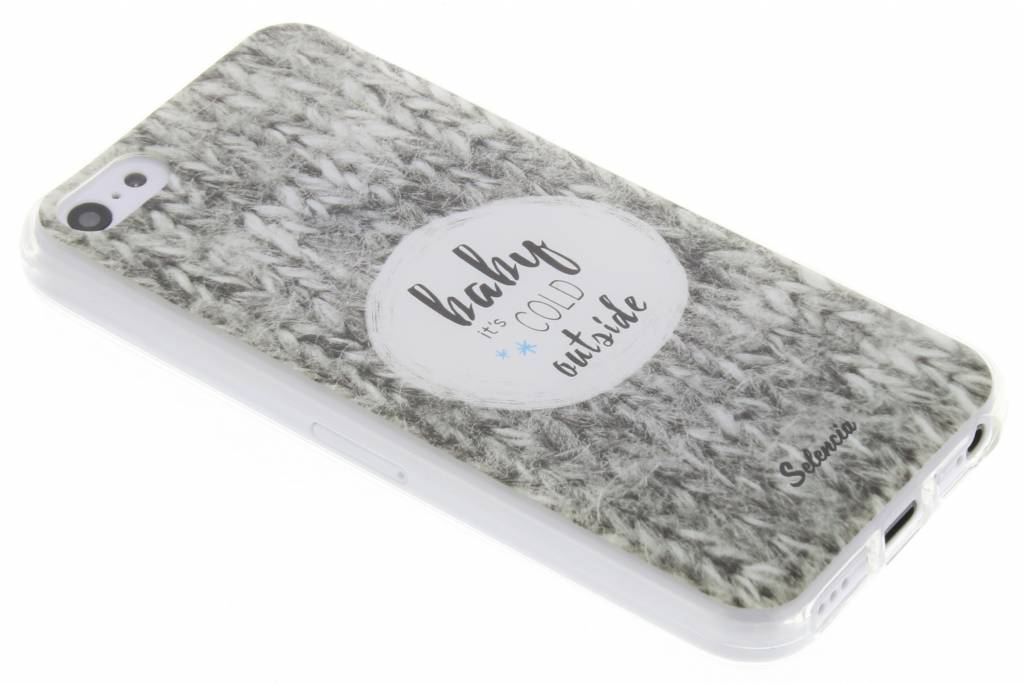 Image of Quotes Baby It?s Cold Outside TPU hoesje voor de iPhone 5 / 5s / SE