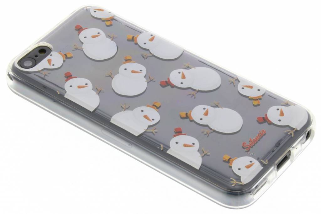 Image of Winter Wonderland Sneeuwpopjes TPU hoesje voor de iPhone 5c