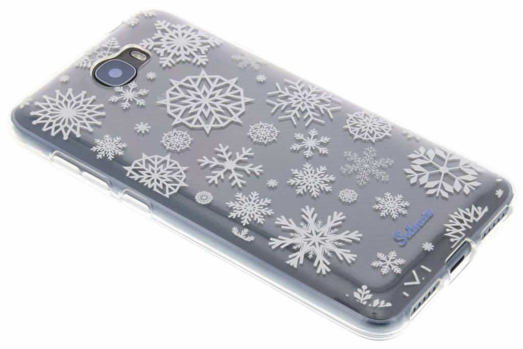 Image of Winter Wonderland Sneeuwvlokken TPU hoesje voor de Huawei Y5 2 / Y6 2 Compact