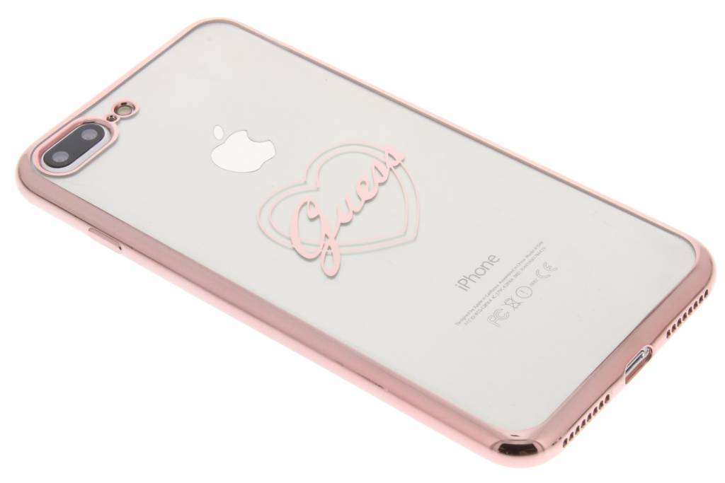 Image of Signature Heart TPU Case voor de iPhone 7 Plus - Ros