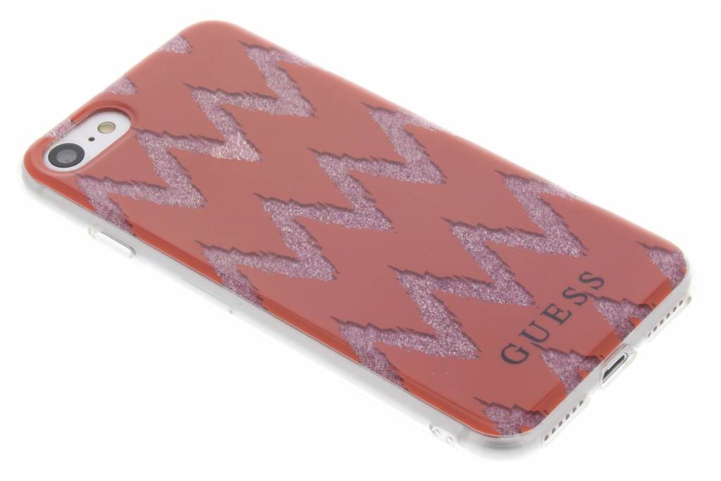 Image of Chevron Gel Case voor de iPhone 7 - Rood