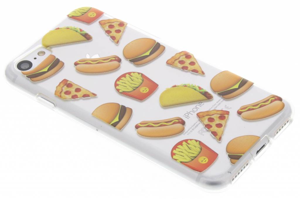 Image of Emoji Fast Food TPU hoesje voor de iPhone 7