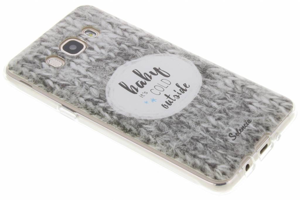 Image of Quotes Baby It?s Cold Outside TPU hoesje voor de Samsung Galaxy J5 (2016)