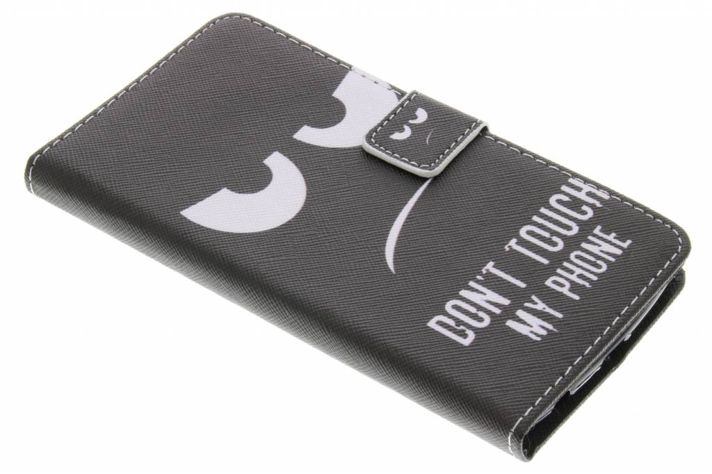 Image of Don't touch design TPU booktype hoes voor de LG K10