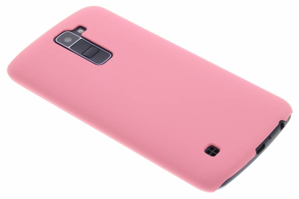 Image of Roze effen hardcase hoesje voor de LG K10