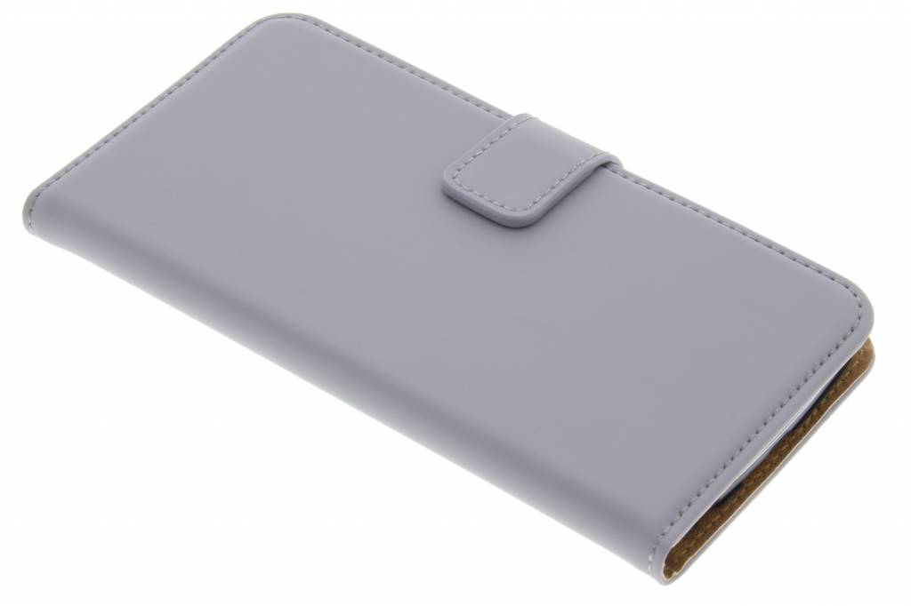 Image of Luxe Book Case voor de LG K10 - Grijs