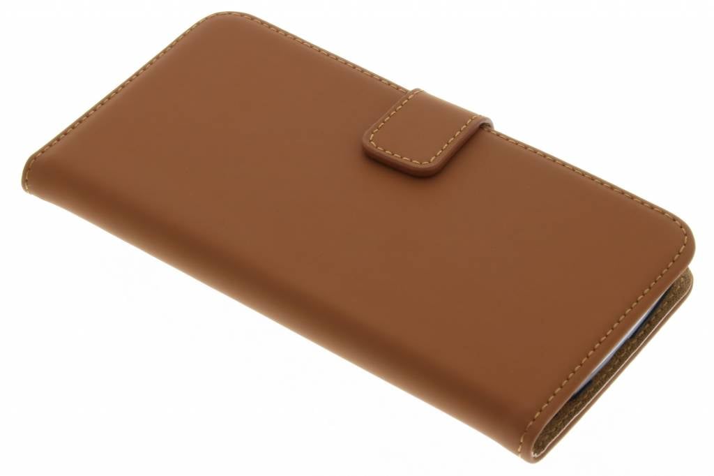 Image of Luxe Book Case voor de LG K10 - Bruin