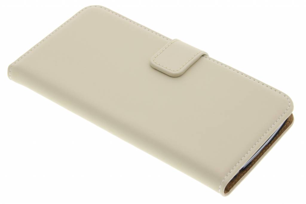 Image of Luxe Book Case voor de LG K10 - Gebroken wit
