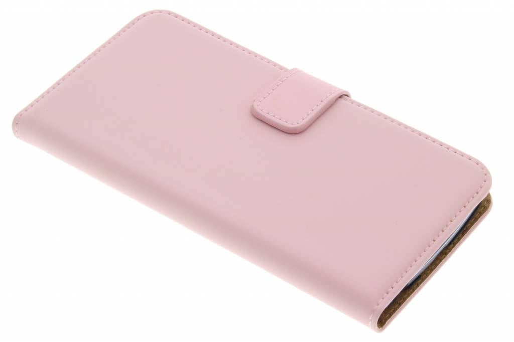 Image of Luxe Book Case voor de LG K10 - Poederroze