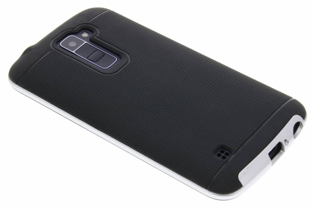 Image of Zilveren TPU protect case voor de LG K10