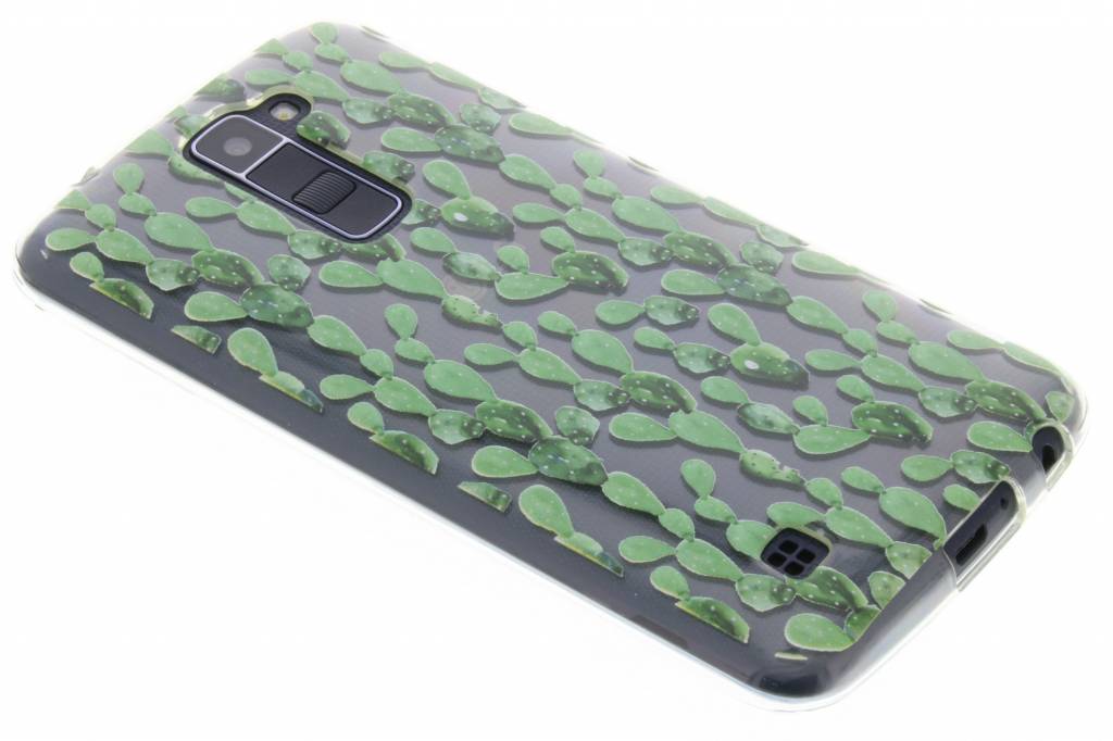 Image of Cactus design TPU siliconen hoesje voor de LG K10