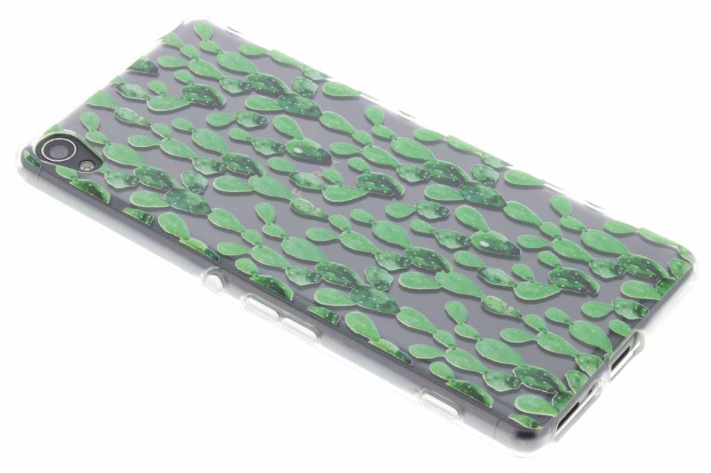 Image of Cactus design TPU siliconen hoesje voor de Sony Xperia XA