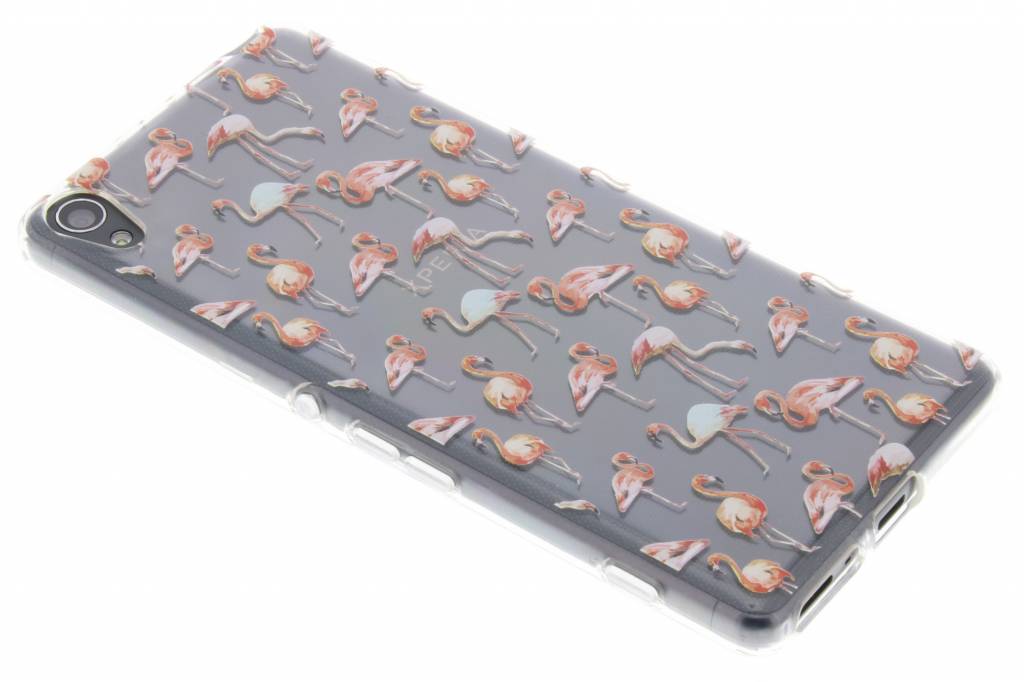 Image of Flamingo design TPU siliconen hoesje voor de Sony Xperia XA