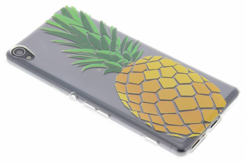 Image of Transparant ananas design TPU hoesje voor de Sony Xperia XA