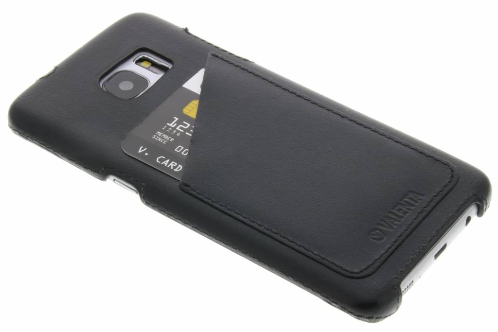 Image of Back Cover Classic Luxe voor de Samsung Galaxy S7 Edge - Zwart