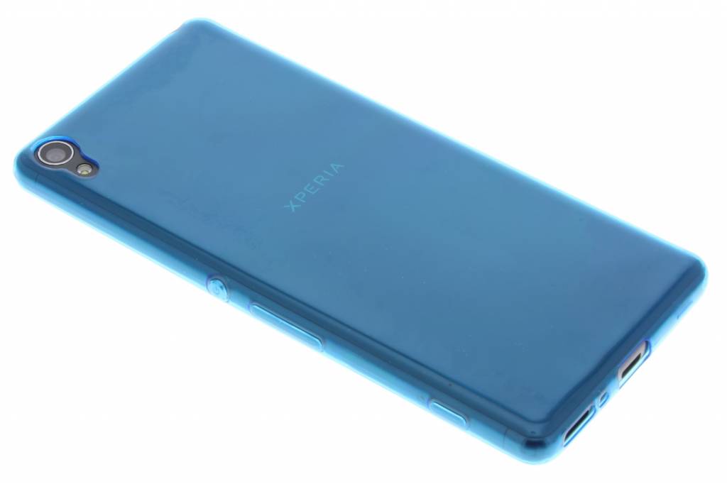 Image of Blauw ultra thin transparant TPU hoesje voor de Sony Xperia XA