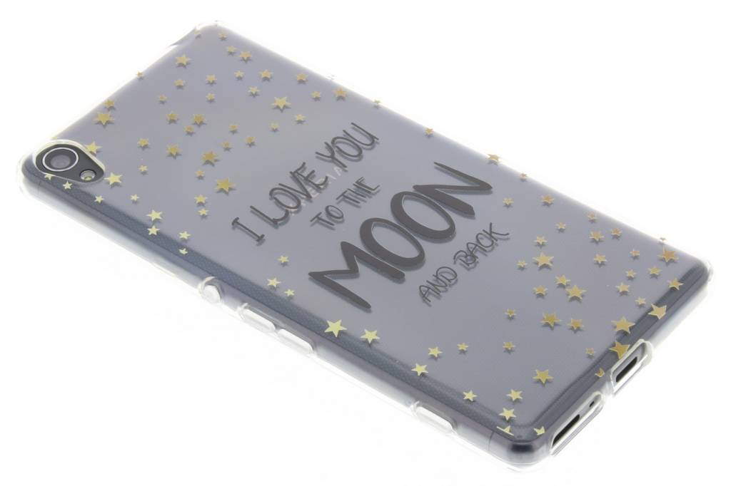 Image of Quote design Love You To The Moon TPU hoesje voor de Sony Xperia XA