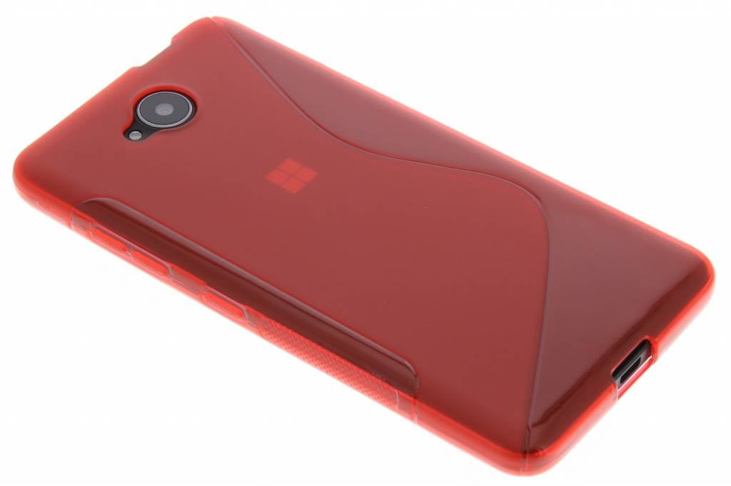 Image of Rood S-line TPU hoesje voor de Microsoft Lumia 650