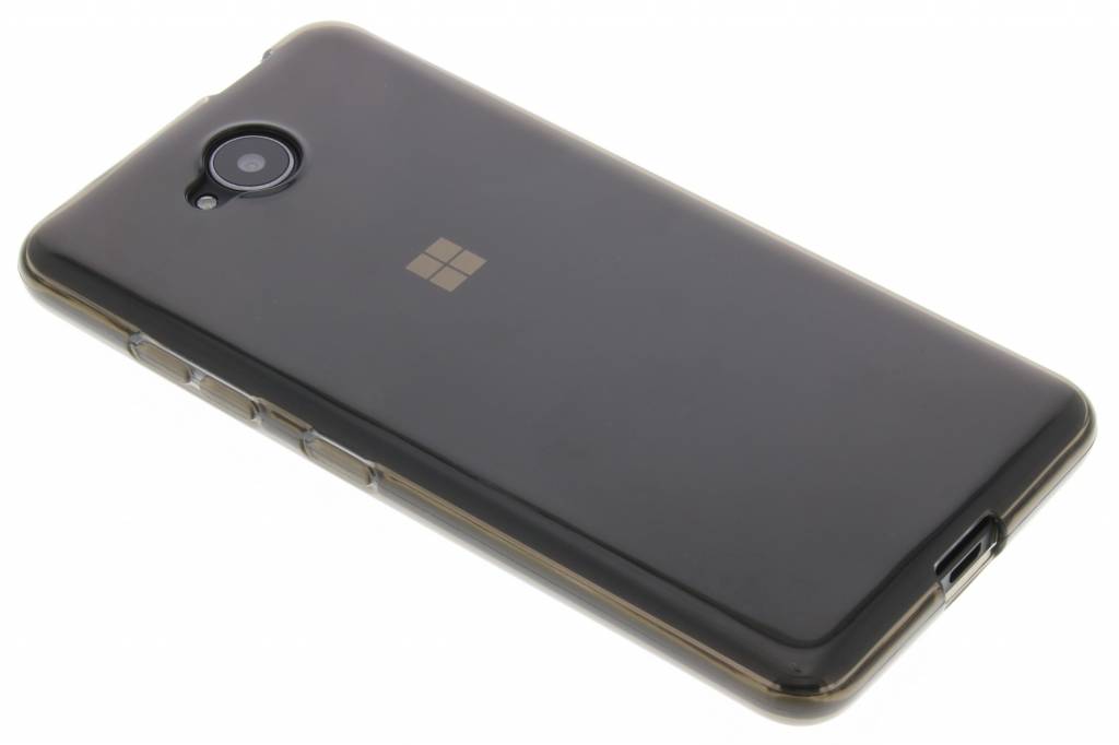 Image of Grijs transparante gel case voor de Microsoft Lumia 650