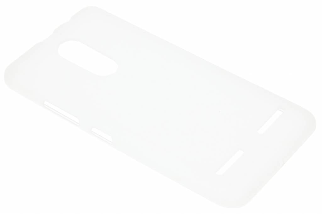 Image of Witte matte gel case voor de Lenovo K6