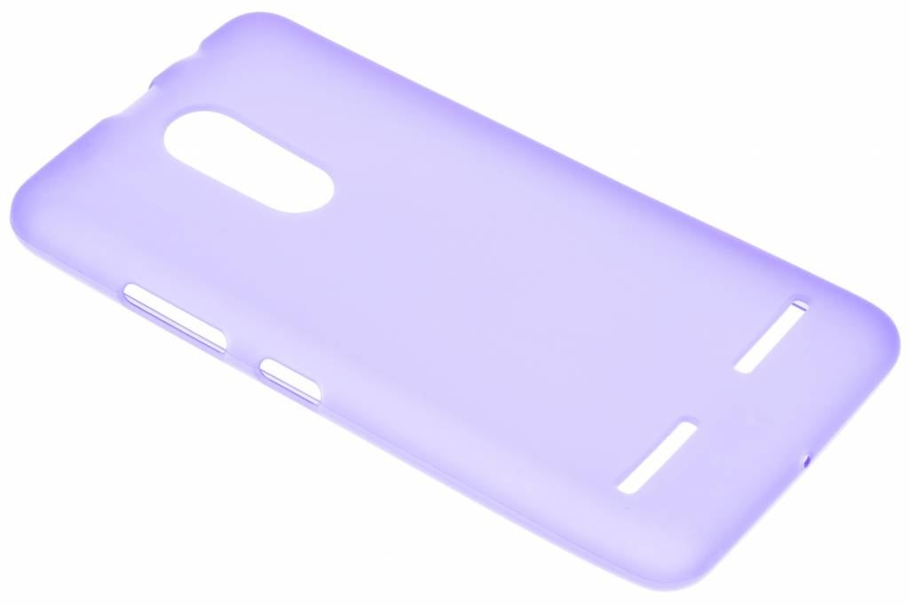 Image of Paarse matte gel case voor de Lenovo K6