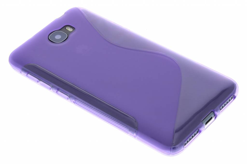 Image of Paars S-Line TPU hoesje voor de Huawei Y5 2 / Y6 2 Compact