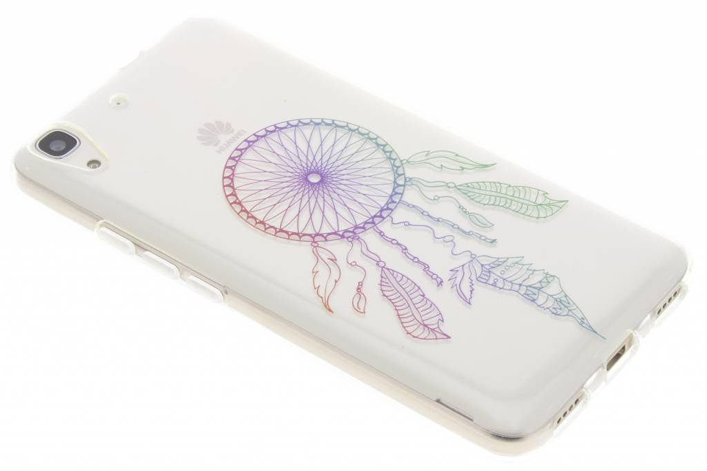 Image of Multicolor dromenvanger design TPU hoesje voor de Huawei Y6