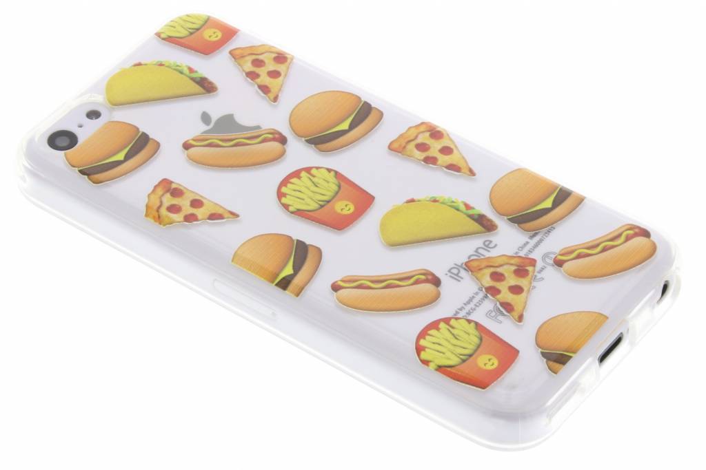 Image of Emoji Fast Food TPU hoesje voor de iPhone 5c