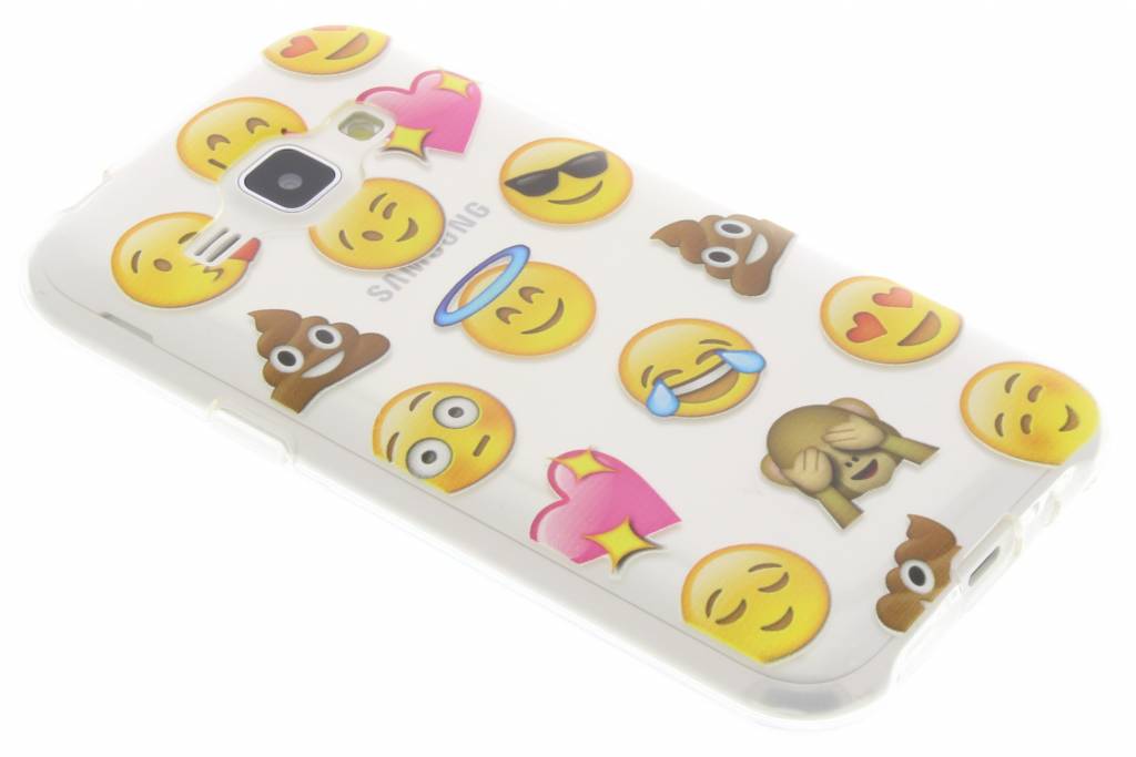 Image of Emoji Smiley TPU hoesje voor de Samsung Galaxy J1