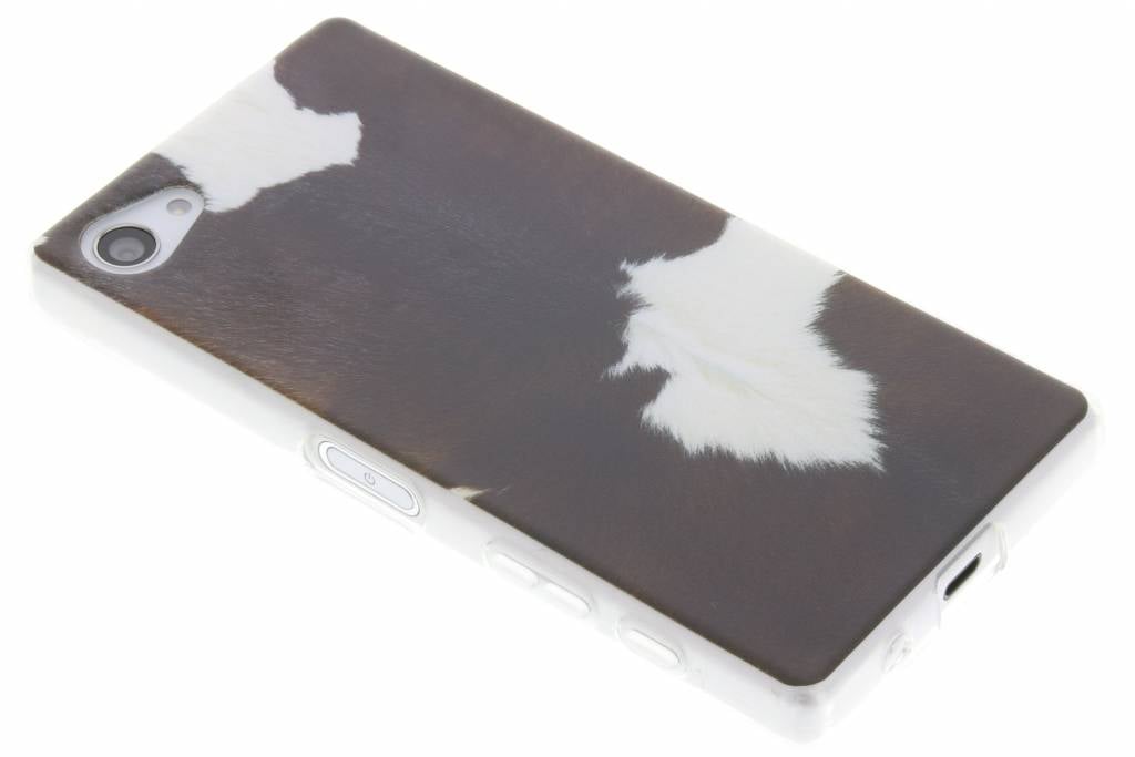 Image of Koe dieren design TPU hoesje voor de Sony Xperia Z5 Compact